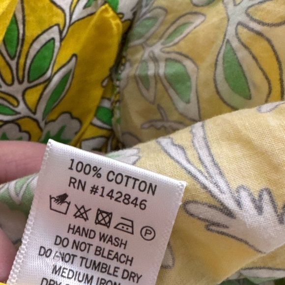 RHODE Yellow Ruffle Tiered Mini Dress Size XS Bird Coquette Festival Romantic - Picture 9 of 13